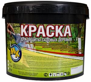 КРАСКА ДЛЯ САДОВЫХ ДЕРЕВЬЕВ Фасовка 5 кг