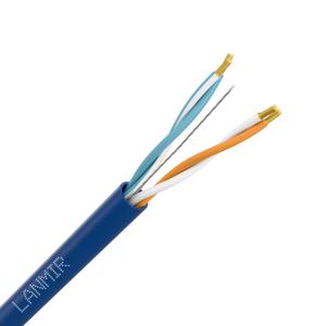 Кабель (витая пара) внутренний LANMIR-PRO U/UTP Cat5e ZH нг(А)-HF 2х2х0.51 синий